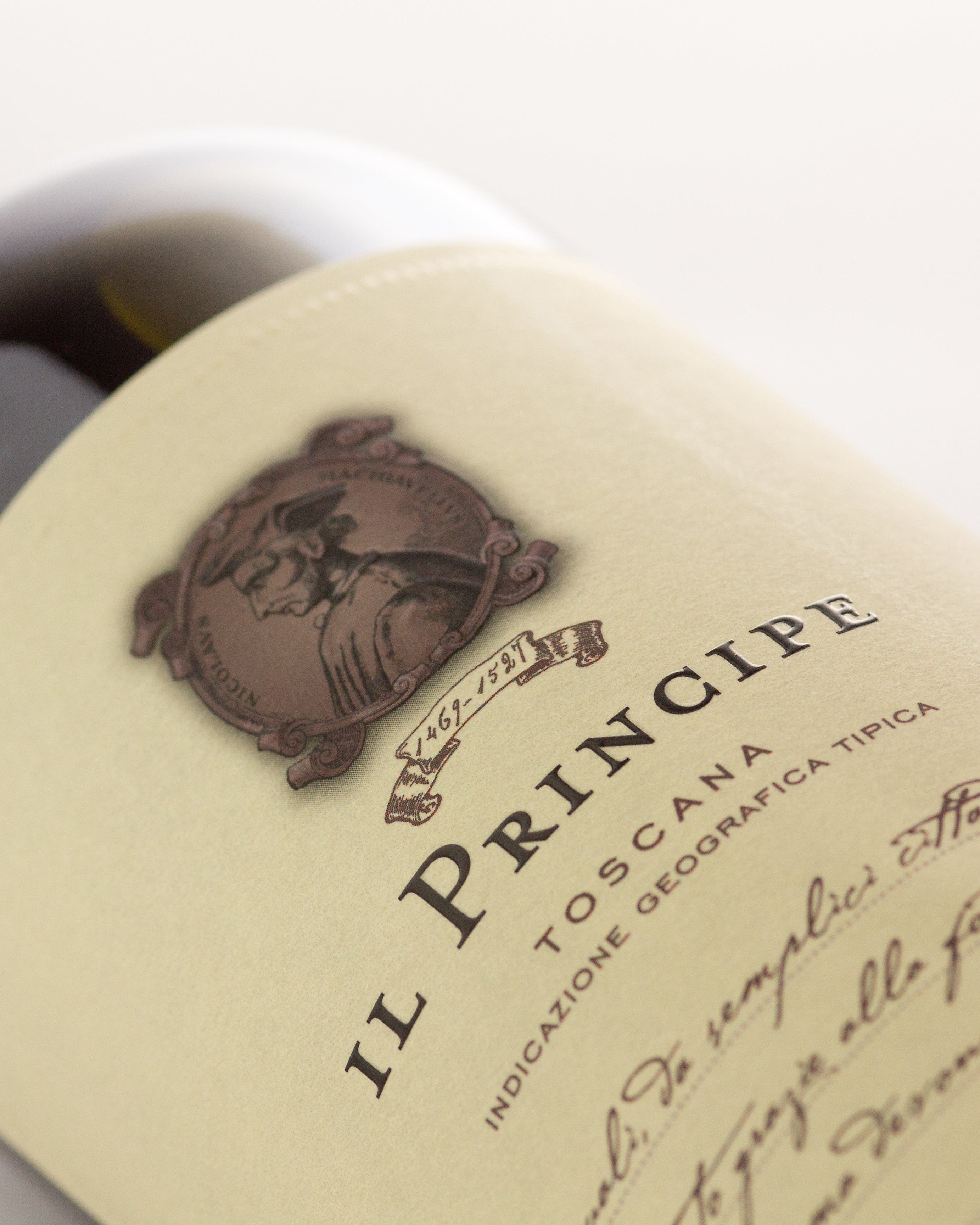 Il Principe Machiavelli — dark ruby red dry red wine, 750ml, Saraceni Wines (product shot)