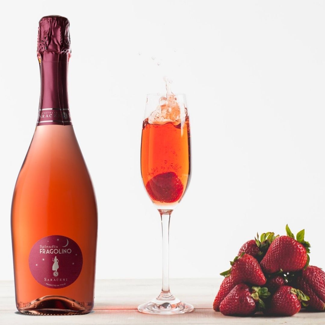 Splendia Fragolino Sparkling wine, 750ml, 7.0% abv Saraceni Wines
