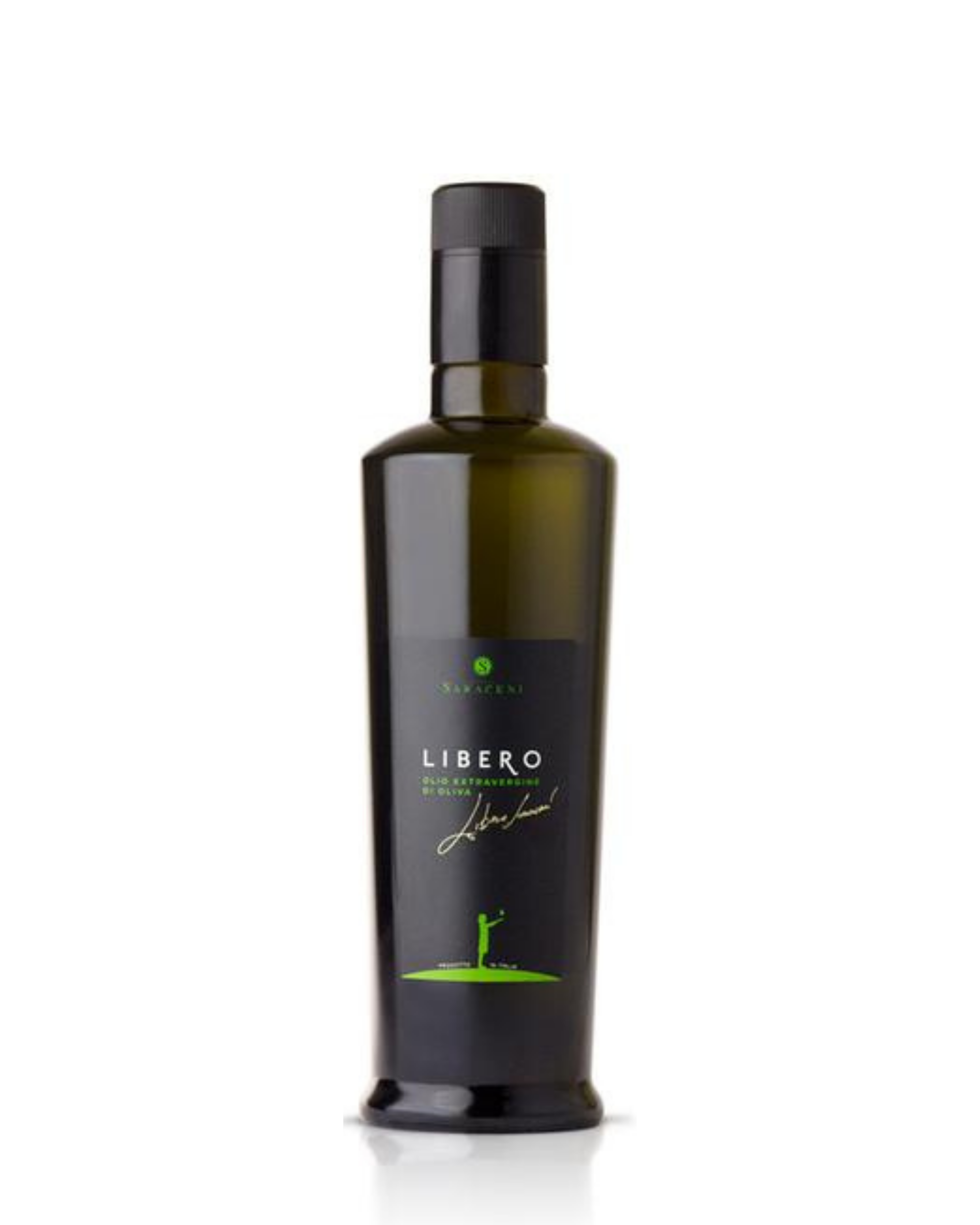 Libero EVOO — bright green extra virgin olive oil, cold-pressed and polyphenol rich, 500ml, Saraceni Wines