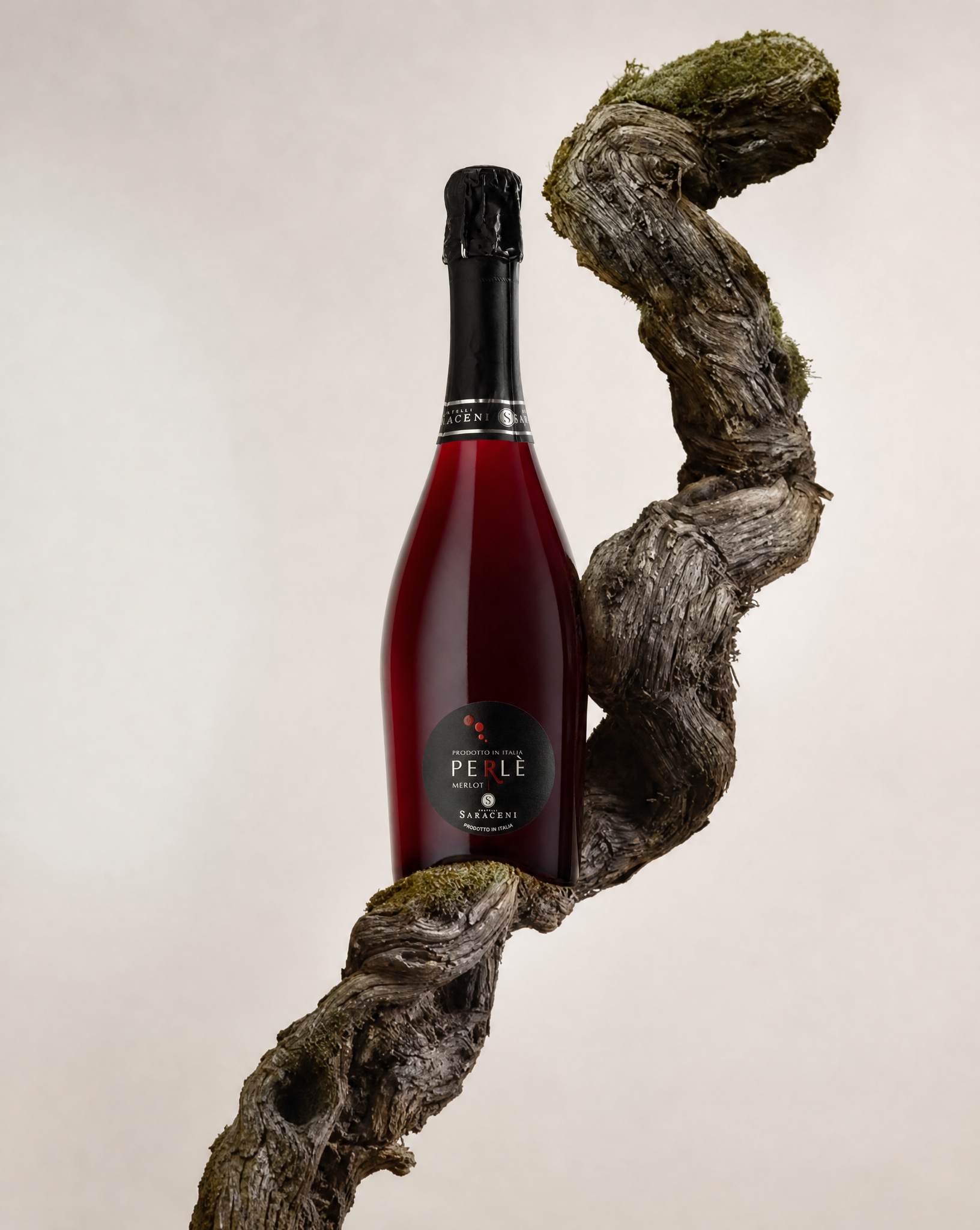 Perlé Sparkling Red — purple red extra-dry sparkling red wine, 750ml, Saraceni Wines (vineyard/origin shot)