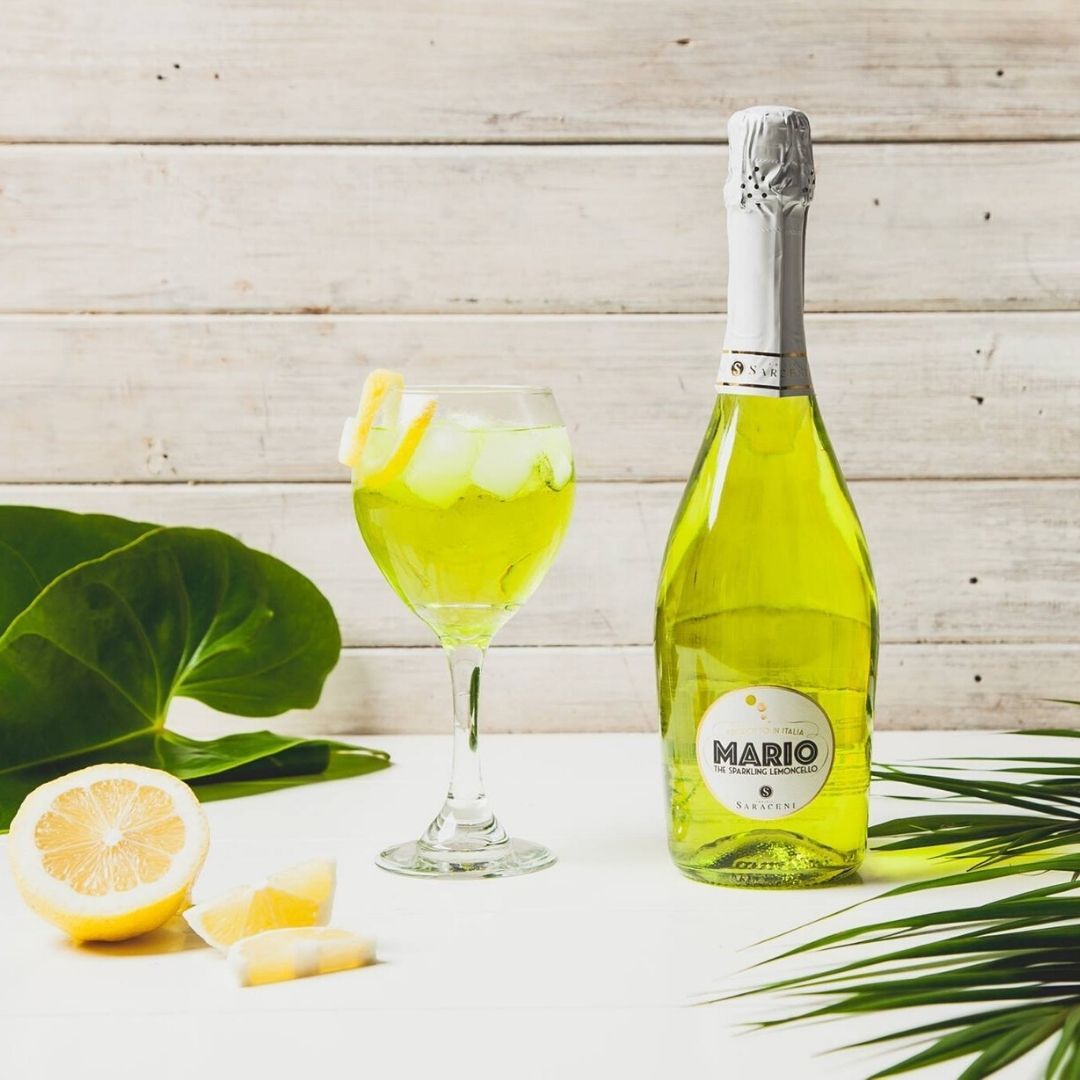 Mario! The Sparkling Lemoncello Sparkling wine, 750ml, 7.0% abv Saraceni Wines 