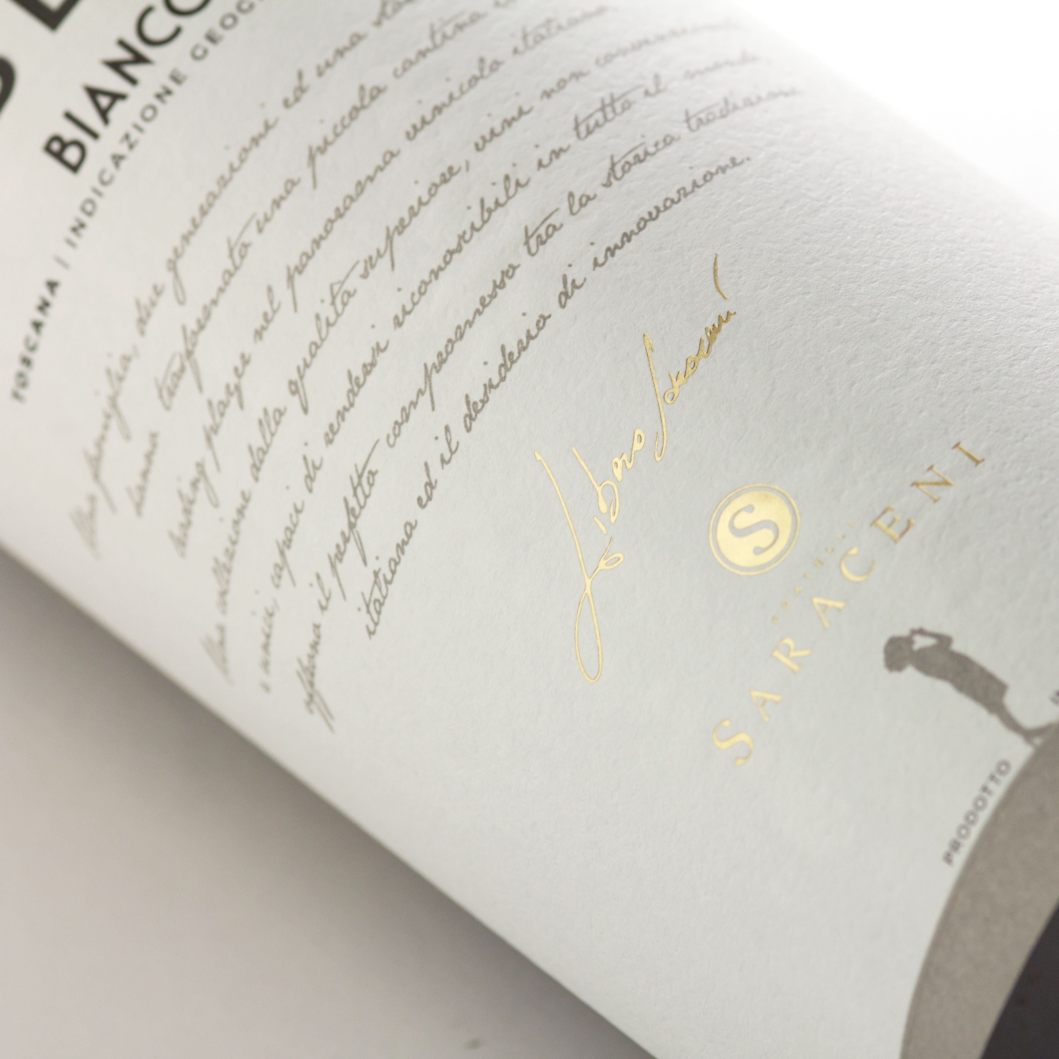 Libero Bianco White Wine Saraceni Wines 